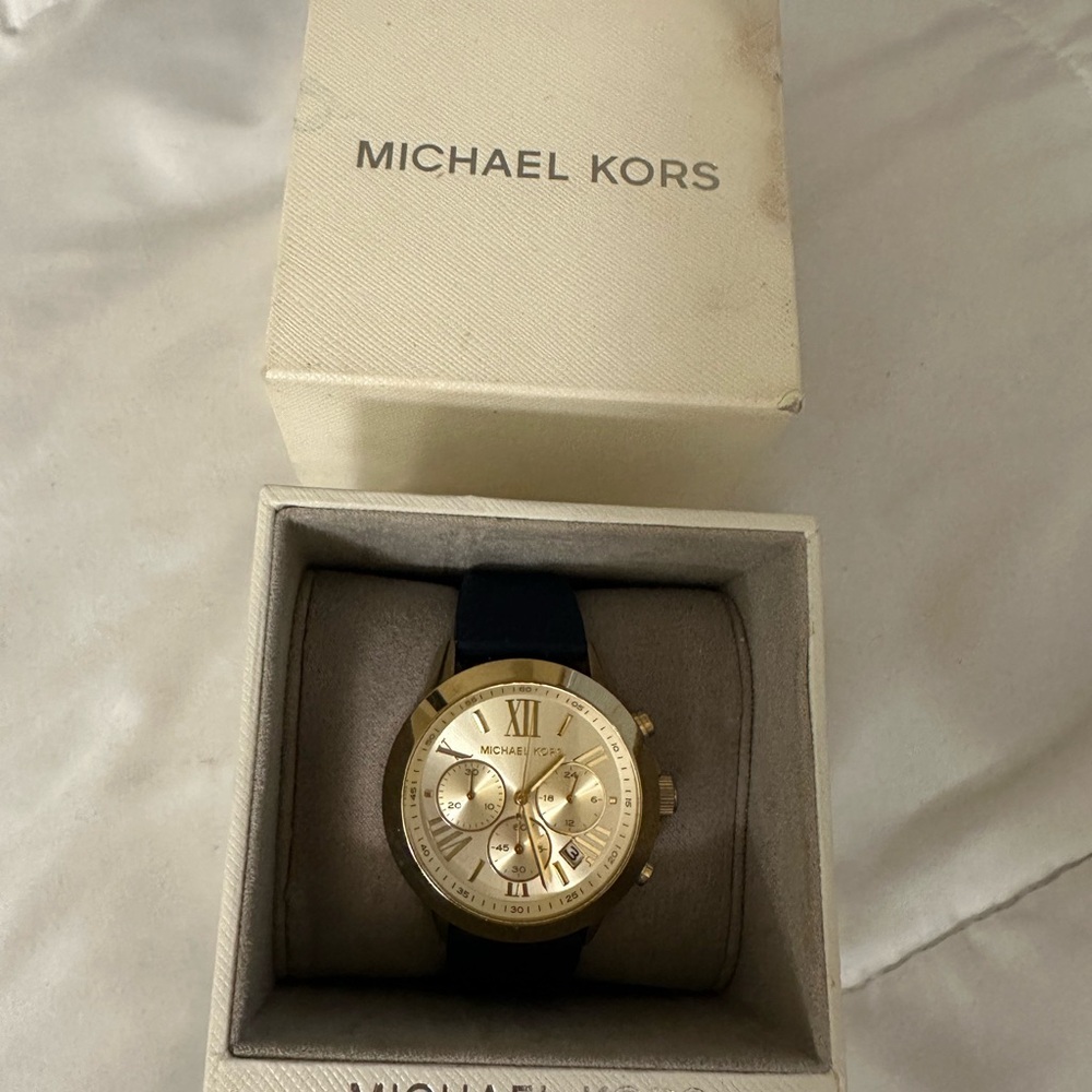 Michael Kors Gold and Black Watch